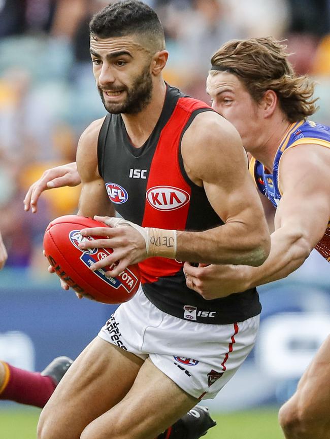 Adam Saad played his best game for the Bombers.