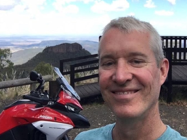 Motorbike rider Daniel McNamara, 52, who was hit and killed by teens in a stolen ute near Gunnedah