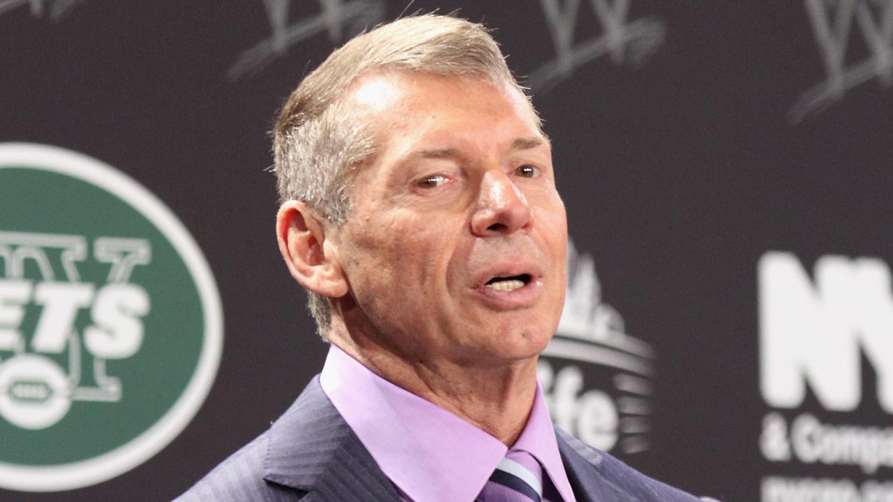 Vince McMahon resigned from his role after some shocking allegations emerged. (Photo by John W. Ferguson/WireImage)