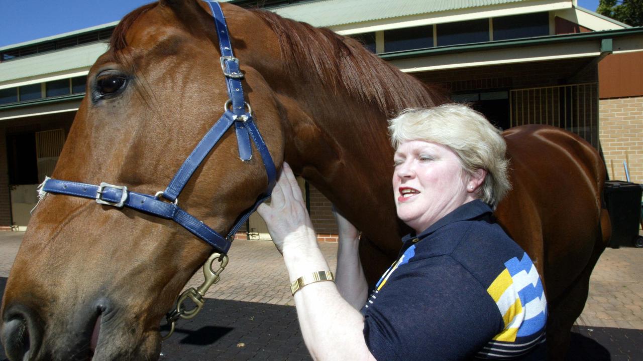 Suzanne Philcox at Warwick Farm back in 2003. Picture: Troy Bendeich