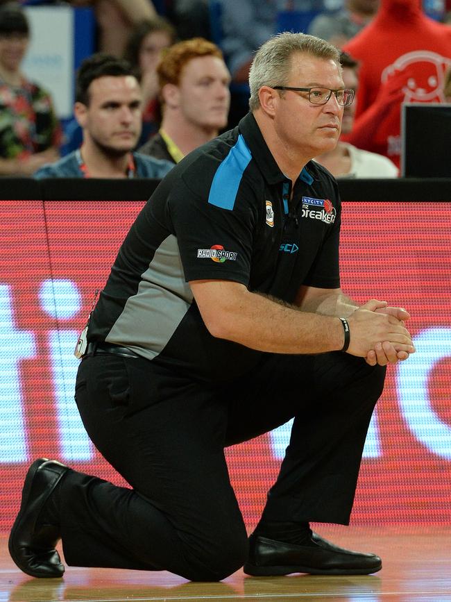 The famous Vickerman sideline pose — in New Zealand.