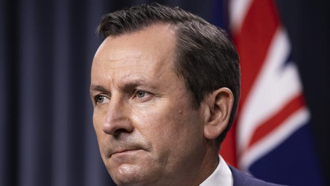 West Australian Premier Mark McGowan has been criticised by NSW Deputy Premier John Barilaro. Picture: Matt Jelonek/Getty Images