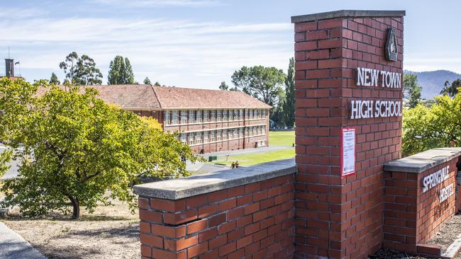 New Town High School. Picture: Eddie Safarik