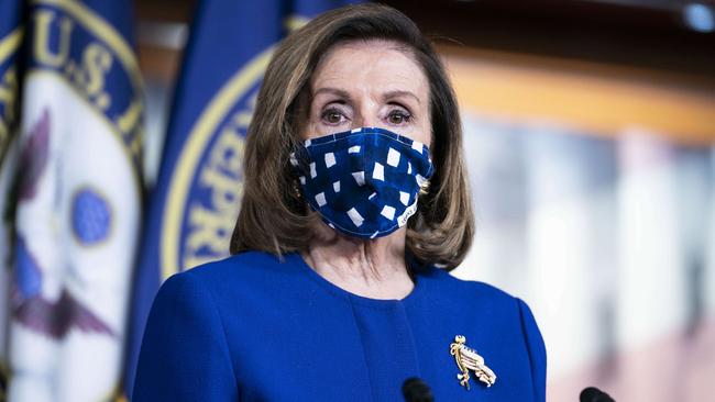 Speaker of the House Nancy Pelosi’s majority is expected to expand. Picture: Getty Images/AFP