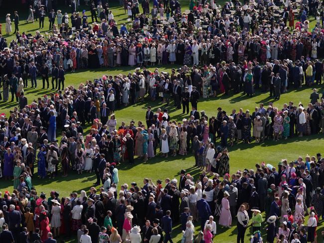 Guests at the Garden Party. Picture: Getty