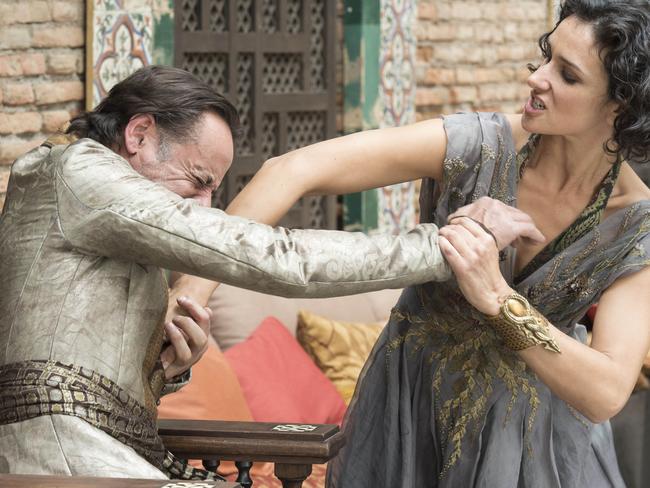 The British actor said the co-creators killed off his character, Doran Martell, early.