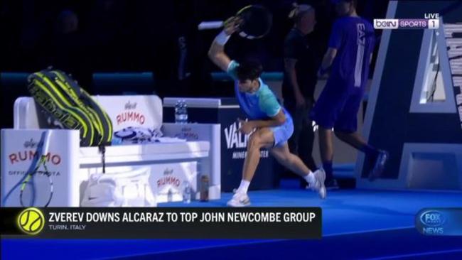 Zverev turns tables on Alcaraz