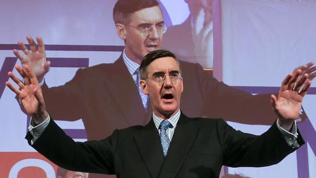 Former Conservative Party MP Jacob Rees-Mogg. Picture: AFP.