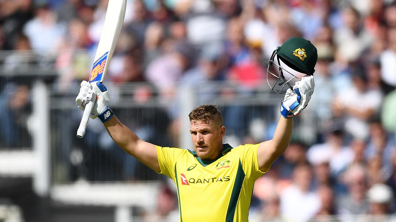 Aaron Finch has been named Australia’s ODI captain. Picture: Getty