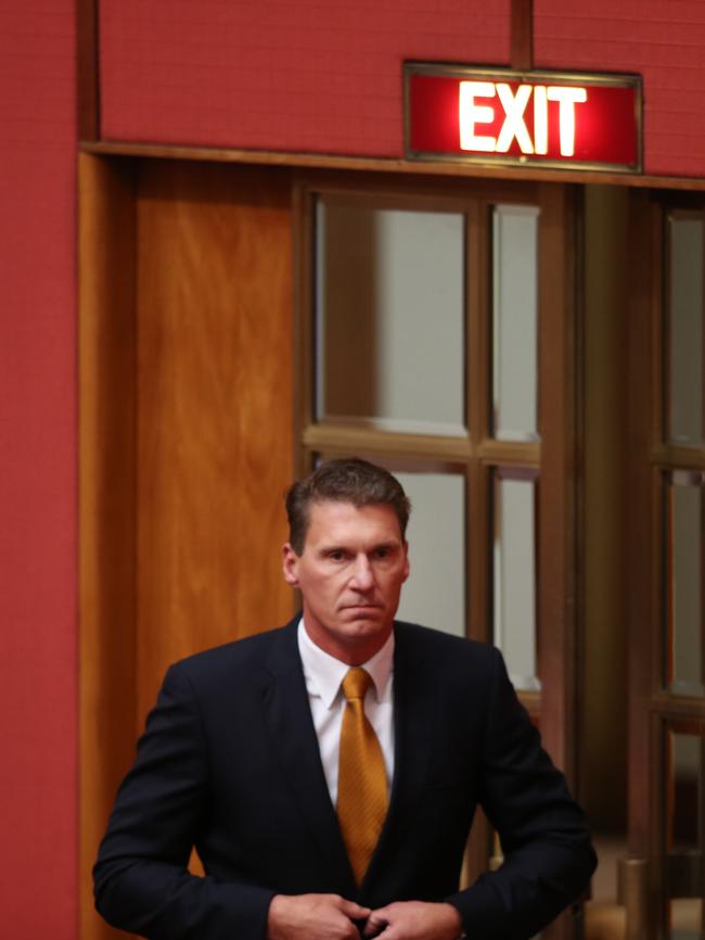 Senator Cory Bernardi — gone from the Liberals, to sit as a crossbencher. Picture Gary Ramage