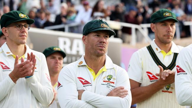 The Aussies just wanted a quiet beer. (Photo by Ryan Pierse/Getty Images)