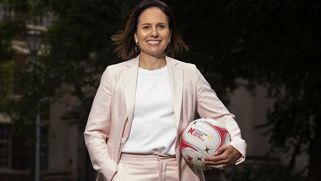 Kelly Ryan hopes the process for the eighth Super Netball licence can be announced in the next 24-48 hours. Photo: Getty Images