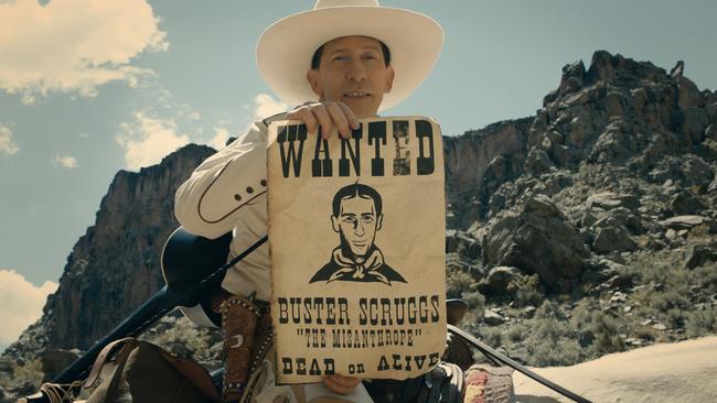 Netflix’s anthology <i>The Ballad of Buster Scruggs </i>was awarded best screenplay.