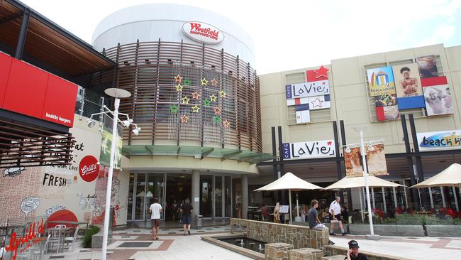 The Gympie Rd side of Chermside shopping centre in 2008.