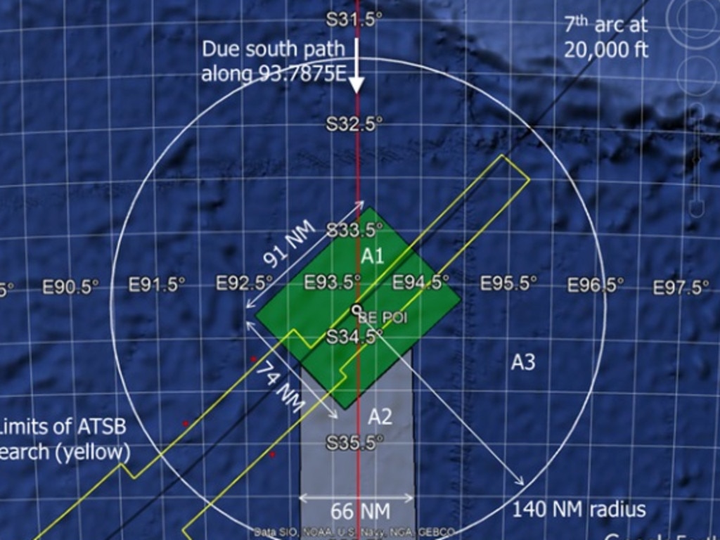 MH370 Plane Crash: Aircraft Wreck Search Areas Pinpointed | News.com.au ...