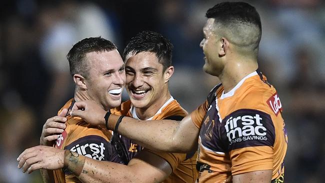 Brisbane didn’t deserve victory over their derby rivals. Picture: Ian Hitchcock/Getty