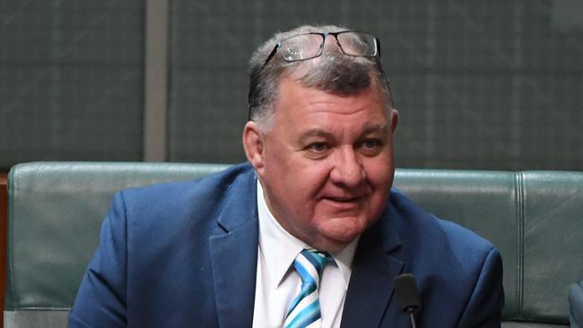 Liberal Member for Hughes Craig Kelly said there had been no formal meeting between the group of MPs this year. Picture: AAP 