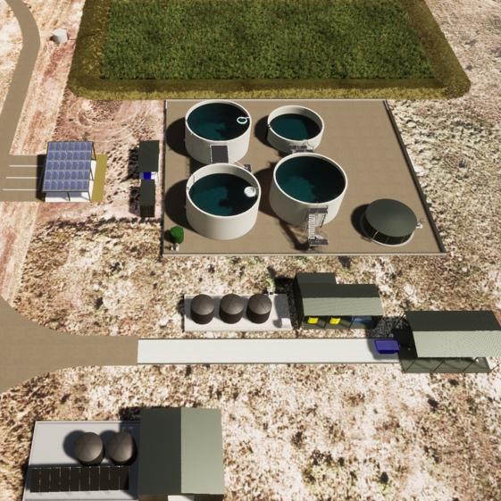 Design for the new $13.2 million treatment plant at Shoal Bay. Picture: Supplied