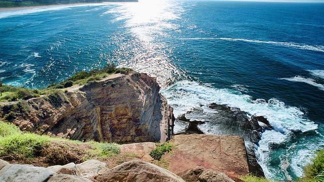 The Warriewood Blowhole where several people have died. Picture: Samantha Studdert