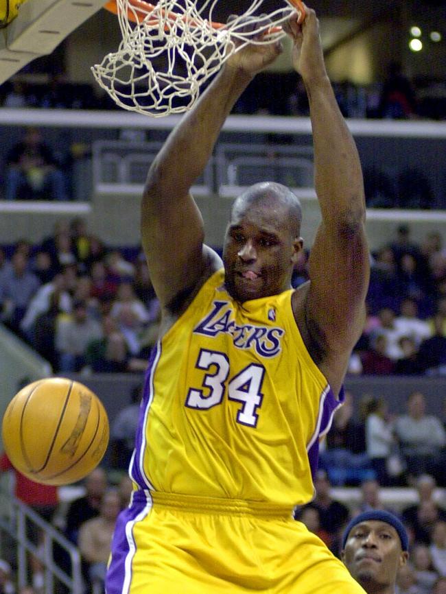 Lakers legend Shaquille O'Neal.