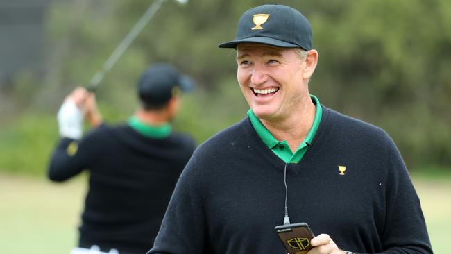 Ernie Els has changed the feeling around the Internationals camp. Picture: AAP Images