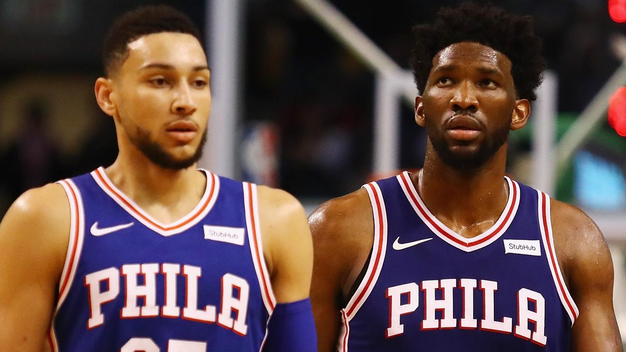 Joel Embiid is a strong MVP candidate. Tim Bradbury/Getty Images/AFP