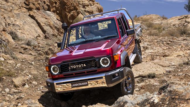 V8 models dominate the LandCruiser 70 Series range. Picture: Supplied.