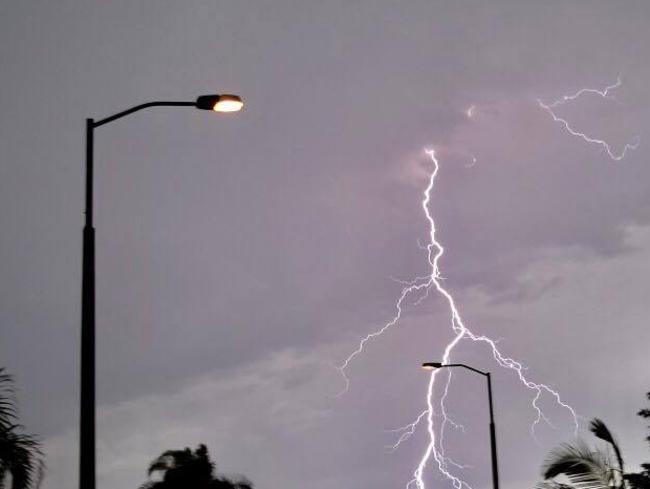 Katherine Grimmond took these pics during the storm.