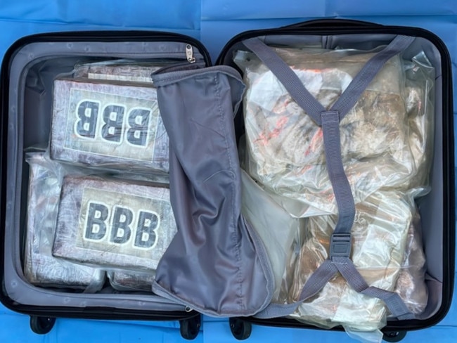 Two men, aged 26 and 53, arrested following extensive drug trafficking investigation. Picture: NSW Police