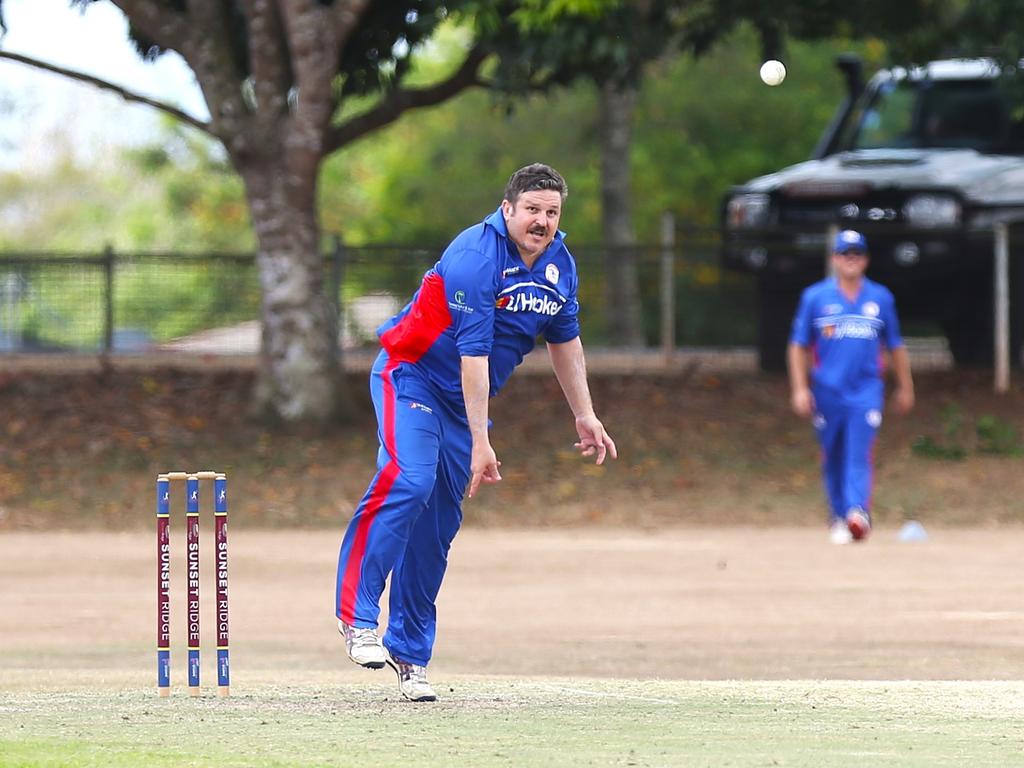 Pictured: Jordan Massey. Atherton v Barron River. Cricket Far North 2024. Photo: Gyan-Reece Rocha