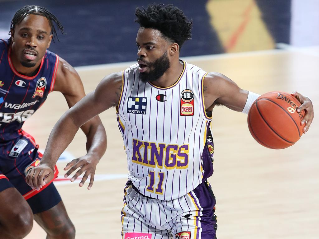 Dime-dropping Kings point guard Derrick Walton Jr. Picture: Getty Images