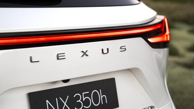 EMBARGO FOR TWAM 05 MAR 2022. FEE MAY APPLY. Lexus NX 350H. Source: Supplied