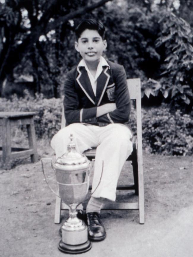 Mercury as a boy at St Peter's boarding school.