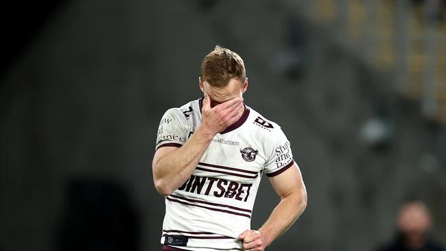 Manly’s horror end to the 2022 season may have cost Cherry-Evans his spot in the team, but he’ll have one more chance to prove himself before the World Cup. Picture: Getty Images.