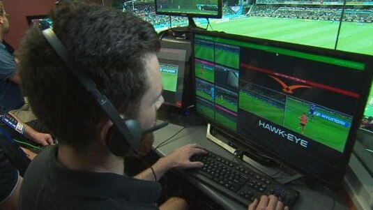 The VAR was introduced to the A-League last season.