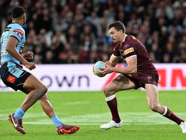 Corey Oates in action for Queensland. (Photo by Bradley Kanaris/Getty Images)