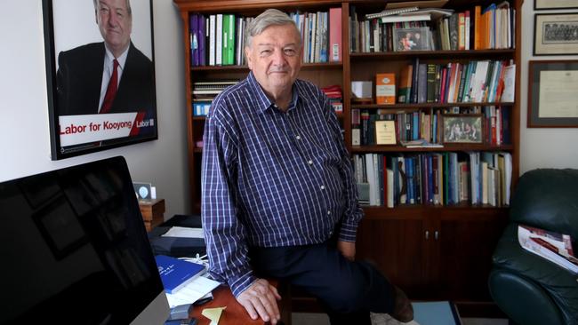 John Kennedy, who ran for the federal seat of Kooyong in the 2013, at home in Hawthorn, Melbourne, yesterday. Picture: David Geraghty.