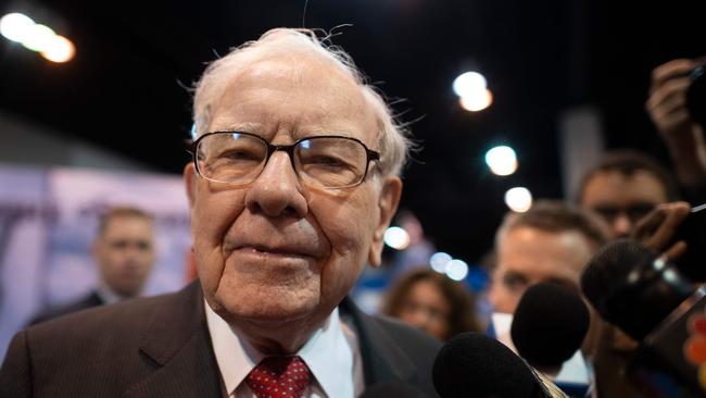 Berkshire Hathaway’s Warren Buffett has made an investment in the digital banking sector. Picture: AFP