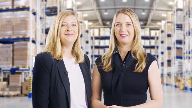 COS co-chief executives Amie and Belinda Lyone recently acquired northern Queensland business Tosco Business and Education. Picture: Supplied.