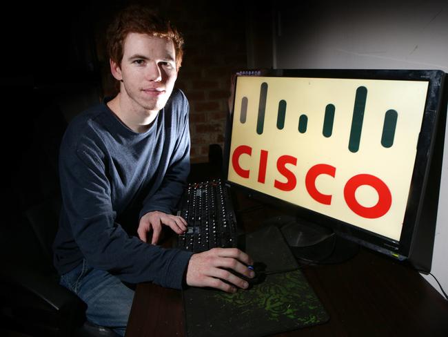 Luke Munday finished first in Australia for the CISCO Netriders skills competition in 2016 — where IT students across the world compete to showcase their skills.