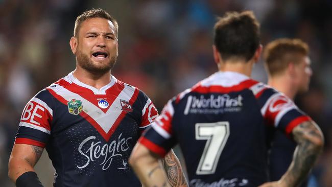 Jared Waerea-Hargreaves during the preliminary final loss.