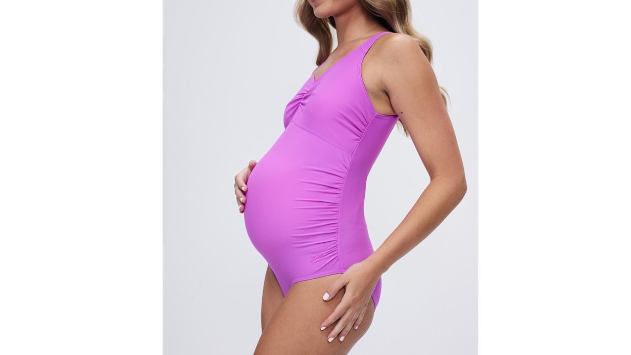 Speedo Essential U-Back Maternity Swimsuit, Simply Swim