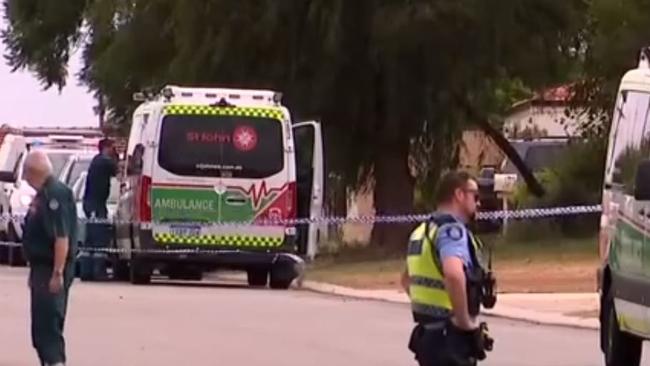 A 19-year-old man has been charged with the murder of an elderly man and the serious assault of an elderly woman. Picture: 7 News