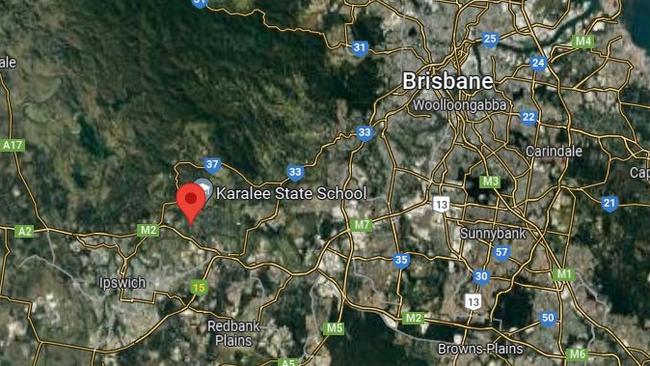 Karalee, Ipswich, west of Brisbane. Picture: Google Maps