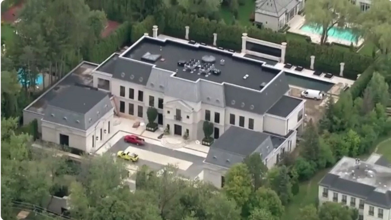 Drake’s lavish $100 million compound. Picture via TheSun