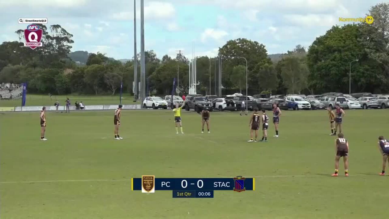 Replay: Padua College v St Augustine's College (Senior Male 3rd-Place PO) - 2024 AFLQ Schools Cup State Finals Day 3