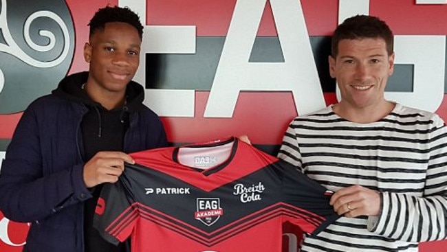 Didier Drogba's son Isaac has joined Guingamp