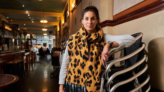 Co-owner Nadine Venditti at Bravo in Norwood. Picture: Matt Loxton