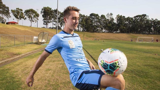 Young Sydney FC player Joel King has gone from fan to the A-League.