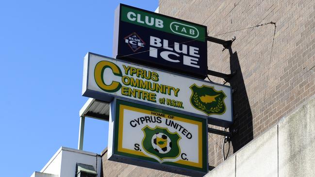 Exterior of the Cyprus Club in Stanmore.